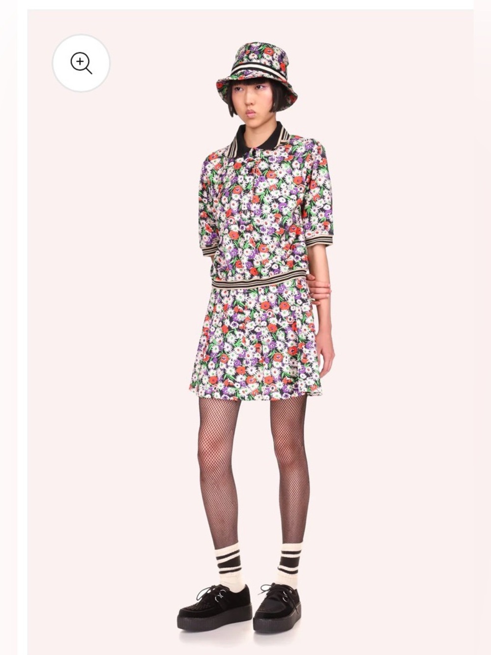NWT Free People x Anna Sui Daisies Skirt Set